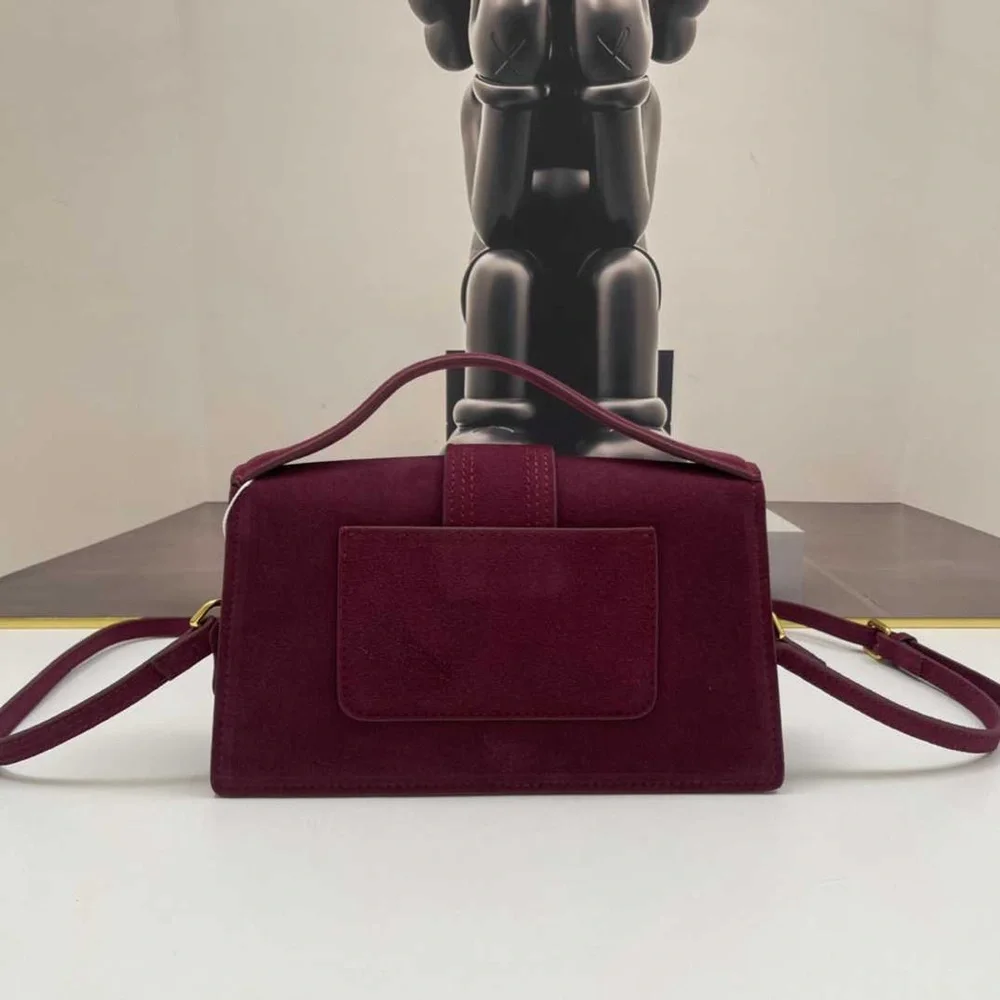 Jacquemus Bamnino Women's Burgundy Shoulder/Crossbody Bag - Picture 2 of 8